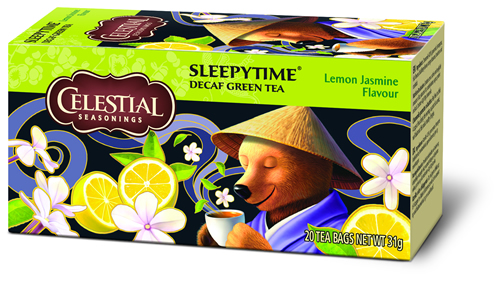 Celestial Green tea sleepytime decaf lemon jasmine 20 infusettes